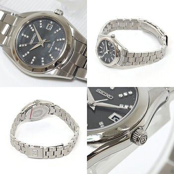 Seiko Watches Stgf071 Stainless Steel Black Gs Grand Seiko Stgf071 Black Dial