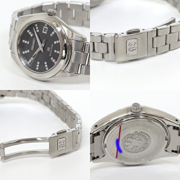 Seiko Watches Stgf071 Stainless Steel Black Gs Grand Seiko Stgf071 Black Dial