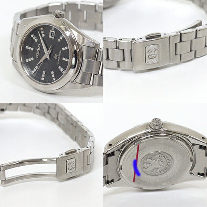 Seiko Watches Stgf071 Stainless Steel Black Gs Grand Seiko Stgf071 Black Dial
