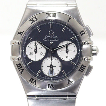 Omega Watches 1542.40.00 Stainless Steel Silver Constellation Chronograph Mens