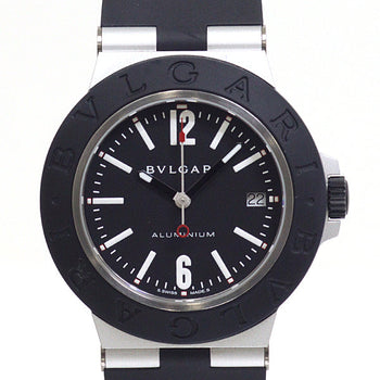 Bvlgari Watches Mechanical Automatic Bb40Batrsnl Aluminum, Rubber Black Aluminium Automatic Black