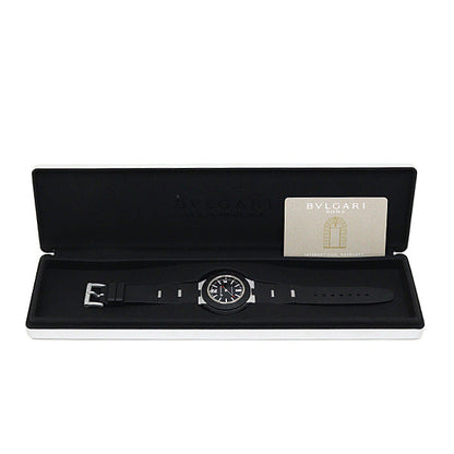 Bvlgari Watches Mechanical Automatic Bb40Batrsnl Aluminum, Rubber Black Aluminium Automatic Black