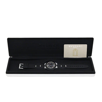 Bvlgari Watches Mechanical Automatic Bb40Batrsnl Aluminum, Rubber Black Aluminium Automatic Black