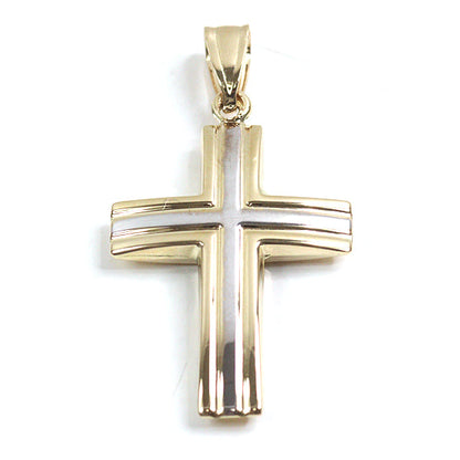 Jewelry Pendant Top K18 Yellow Gold Yellow Gold Cross