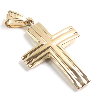 Jewelry Pendant Top K18 Yellow Gold Yellow Gold Cross