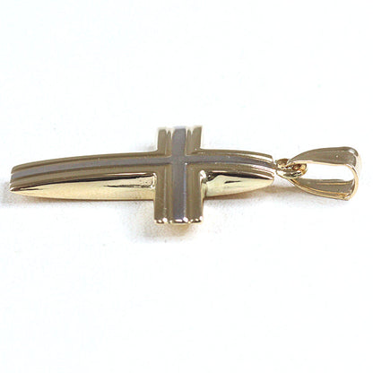 Jewelry Pendant Top K18 Yellow Gold Yellow Gold Cross