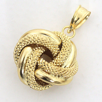 Unoaerre Pendant Top 18846 K18 Yellow Gold Gold Knot