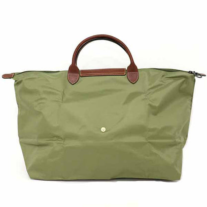 Longchamp Handbag 1624089292 Nylon, Leather Khaki Le Pliage L Travel Bag Duffle Bag Women