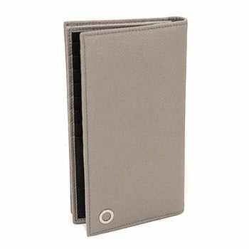 Bvlgari Long Wallet Purse 294128 Leather Gray Bvlgari Bvlgari Man Bifold Wallet Long Wallet Mens