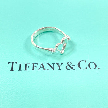 Tiffany&Co. Ring Silver925 Silver El Saperetti Open Heart Women
