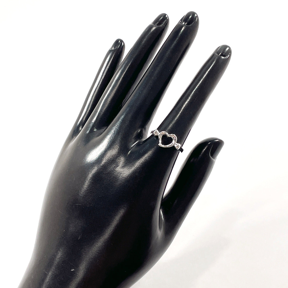 Tiffany&Co. Ring Silver925 Silver El Saperetti Open Heart Women