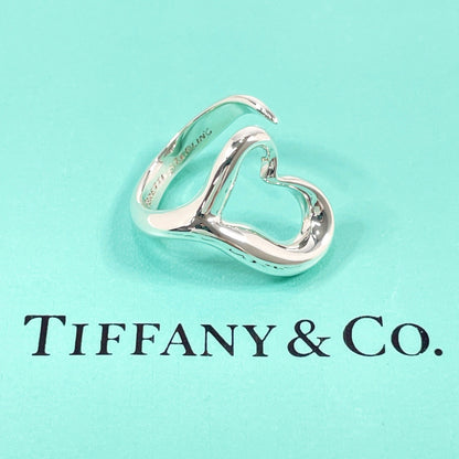 Tiffany&Co. Ring Sterling Silver Silver El Saperetti Open Heart Women