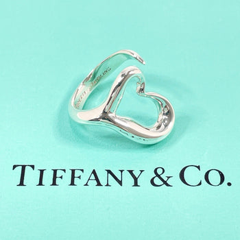 Tiffany&Co. Ring Sterling Silver Silver El Saperetti Open Heart Women