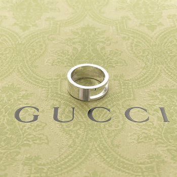 Gucci Ring Silver925 Silver Branded Cutout G