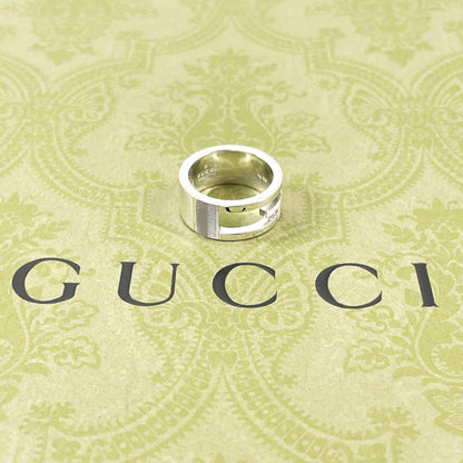 Gucci Ring Silver925 Silver Branded Cutout G