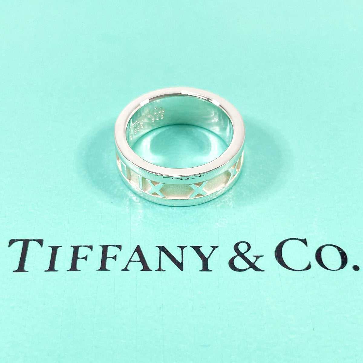 Tiffany&Co. Ring Silver925 Silver Atlas