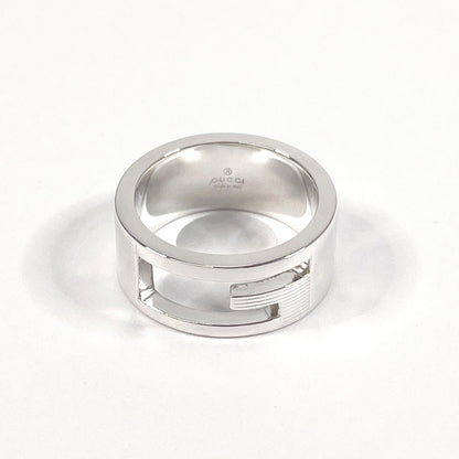 Gucci Ring Silver925 Silver Branded Cutout G Women
