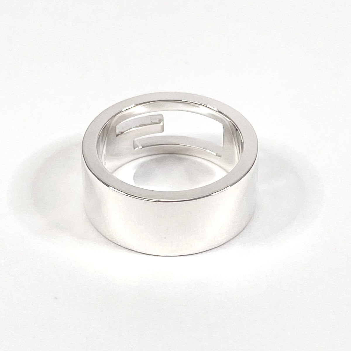 Gucci Ring Silver925 Silver Branded Cutout G Women