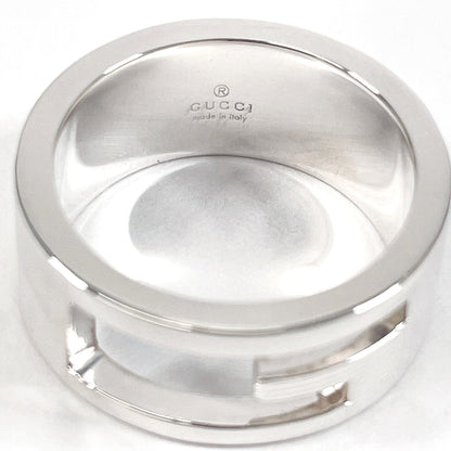 Gucci Ring Silver925 Silver Branded Cutout G Women
