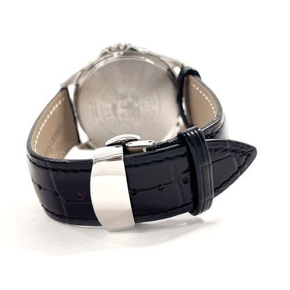 Citizen Watches Solar Powered Radio Watch H145-S073545 Stainless Steel , Leather Silver Eco Drive