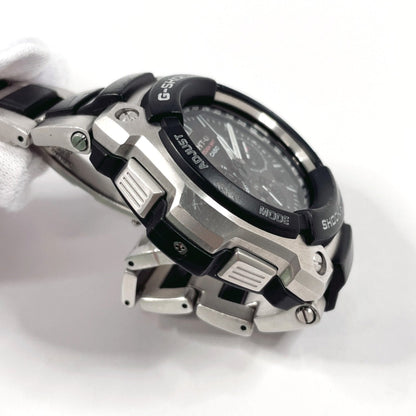 Casio Watches Quartz Mtg-1200 Stainless Steel Stainless Steel Black G-Shock Black Dial Mens
