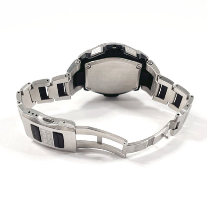 Casio Watches Quartz Mtg-1200 Stainless Steel Stainless Steel Black G-Shock Black Dial Mens