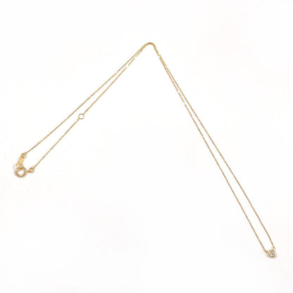 Ete Necklace K18 Yellow Gold, Diamond Gold Bright