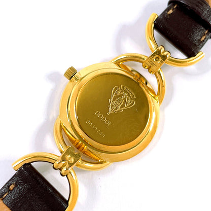 Gucci Watches Quartz 6700L Gold Plated Gold Sherry Line Green, Red Dial