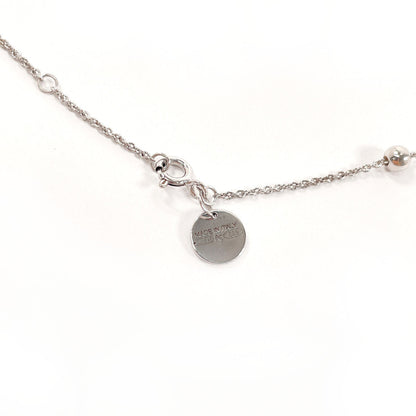 Prada Necklace Silver925, Raffia Silver Bird Motif Women