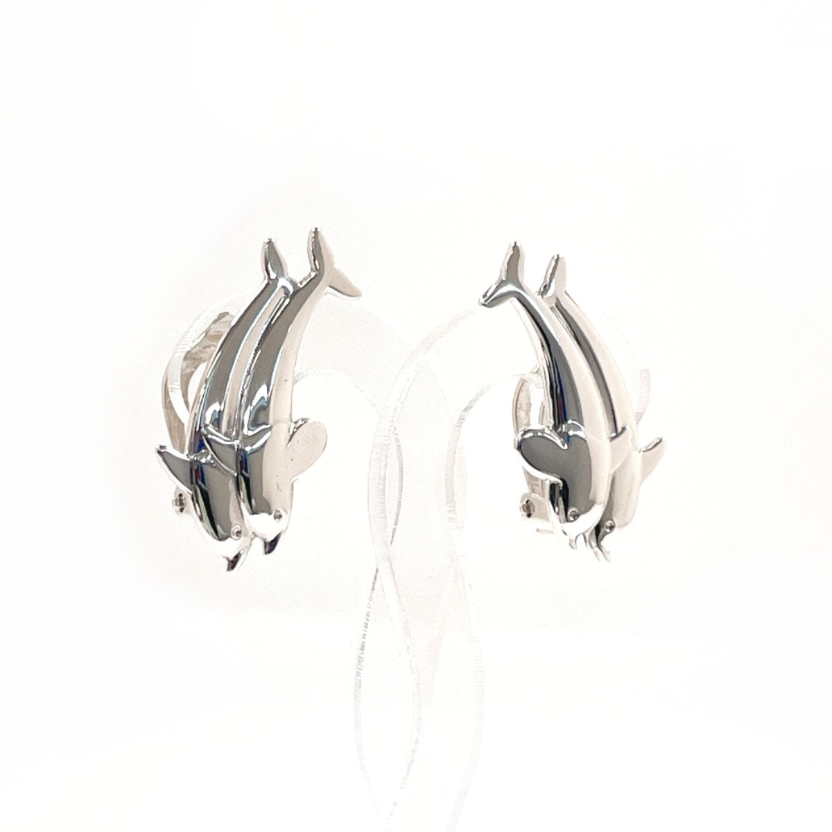 Georg Jensen Earring Silver925 Silver Arno Malinowski 129 Dolphin