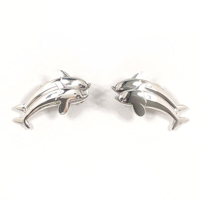 Georg Jensen Earring Silver925 Silver Arno Malinowski 129 Dolphin