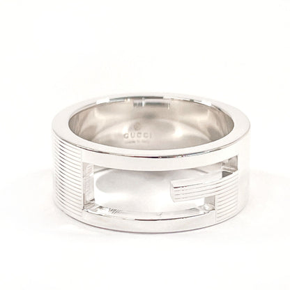 Gucci Ring Silver925 Silver Branded Cutout G 12