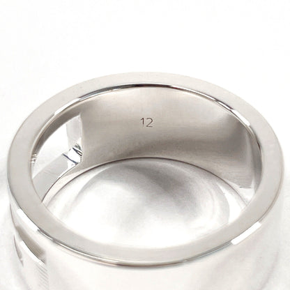 Gucci Ring Silver925 Silver Branded Cutout G 12