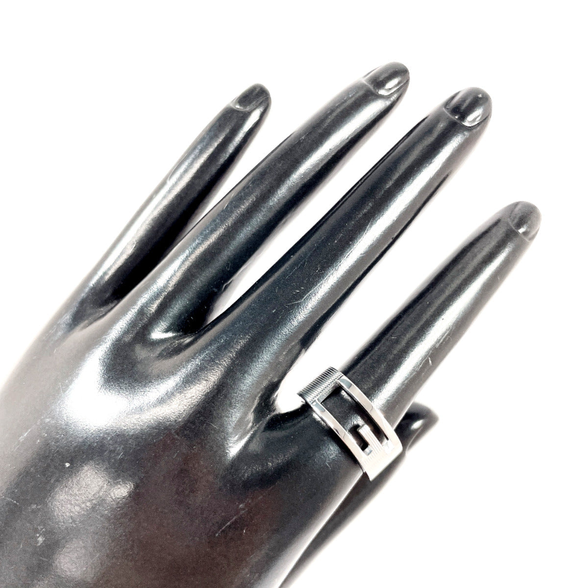 Gucci Ring Silver925 Silver Branded Cutout G 12