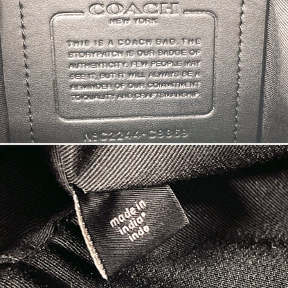 Coach Sling Bag C9869 Leather Khaki Sullivan Pack Signature Mens