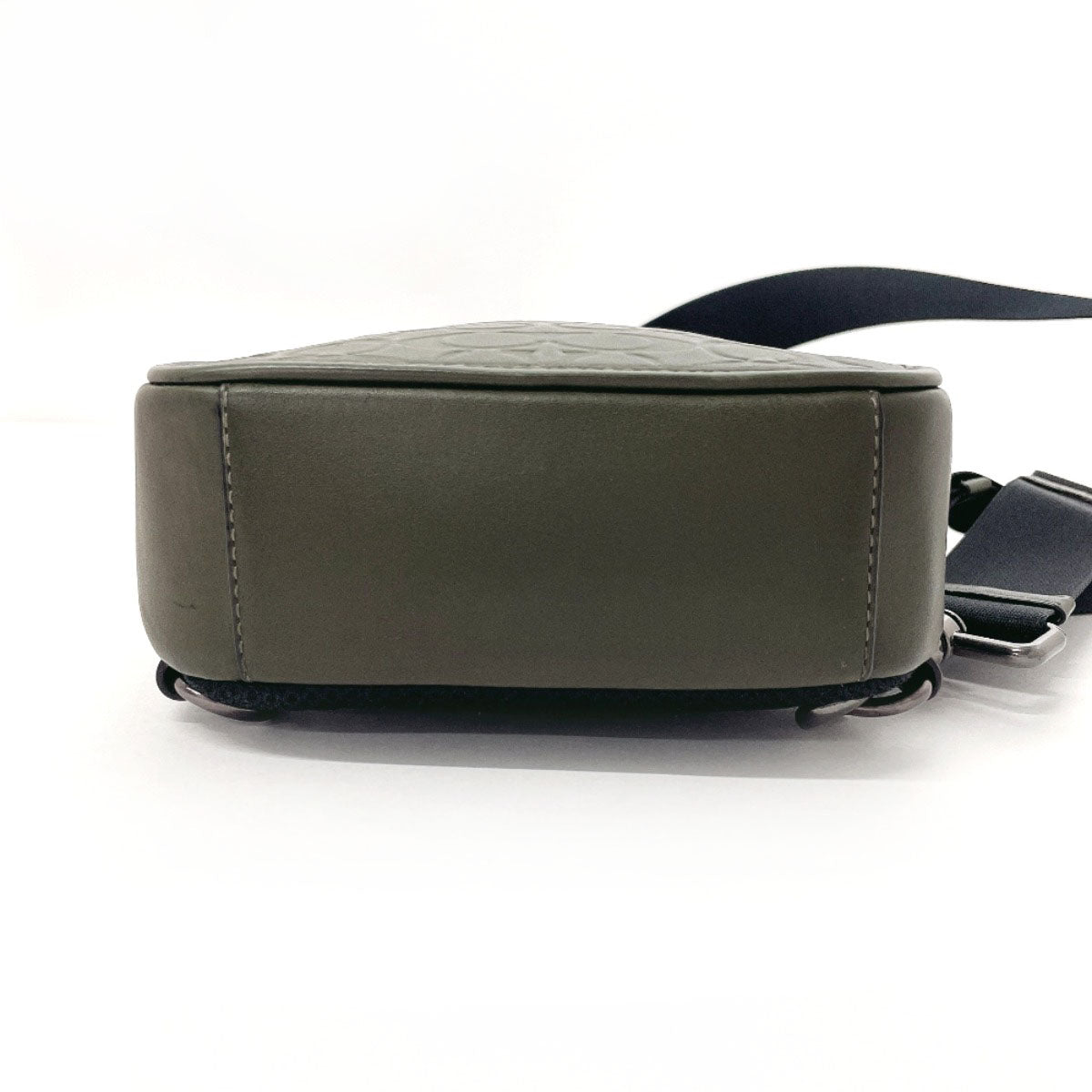 Coach Sling Bag C9869 Leather Khaki Sullivan Pack Signature Mens