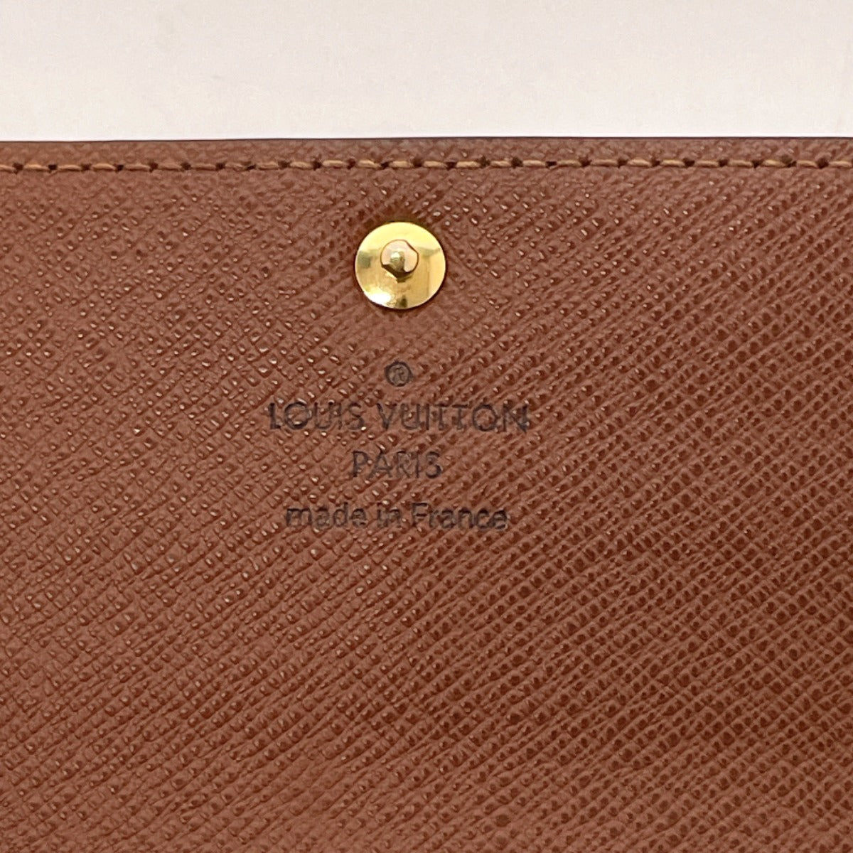 Louis Vuitton Long Wallet Purse M61734 Monogram Canvas Brown Portefeuille Sarah Unisex