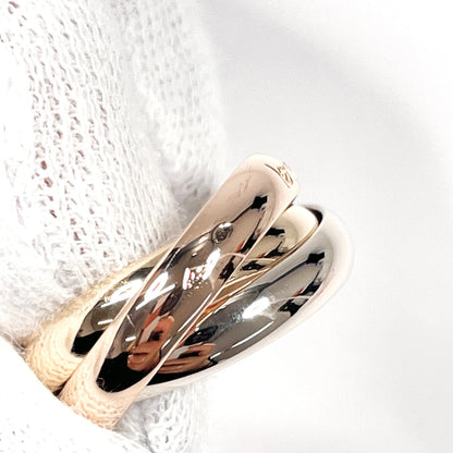 Cartier Ring K18 Yellow Gold, K18 White Gold Gold Trinity Ring Mm 49