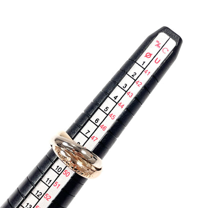 Cartier Ring K18 Yellow Gold, K18 White Gold Gold Trinity Ring Mm 49