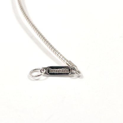 Tiffany&Co. Necklace Silver925 Silver Open Cross Square Piast Cross