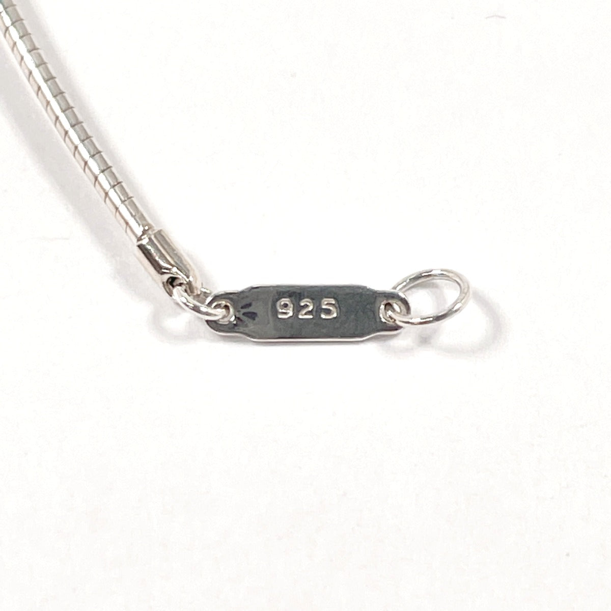 Tiffany&Co. Necklace Silver925 Silver Open Cross Square Piast Cross
