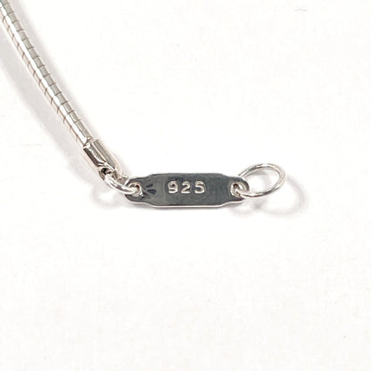 Tiffany&Co. Necklace Silver925 Silver Open Cross Square Piast Cross