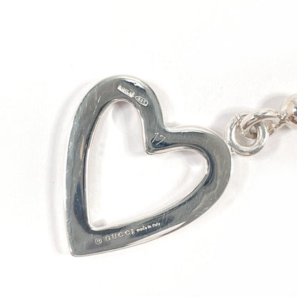 Gucci Bracelet Silver925 Silver Ball Chain Heart 17