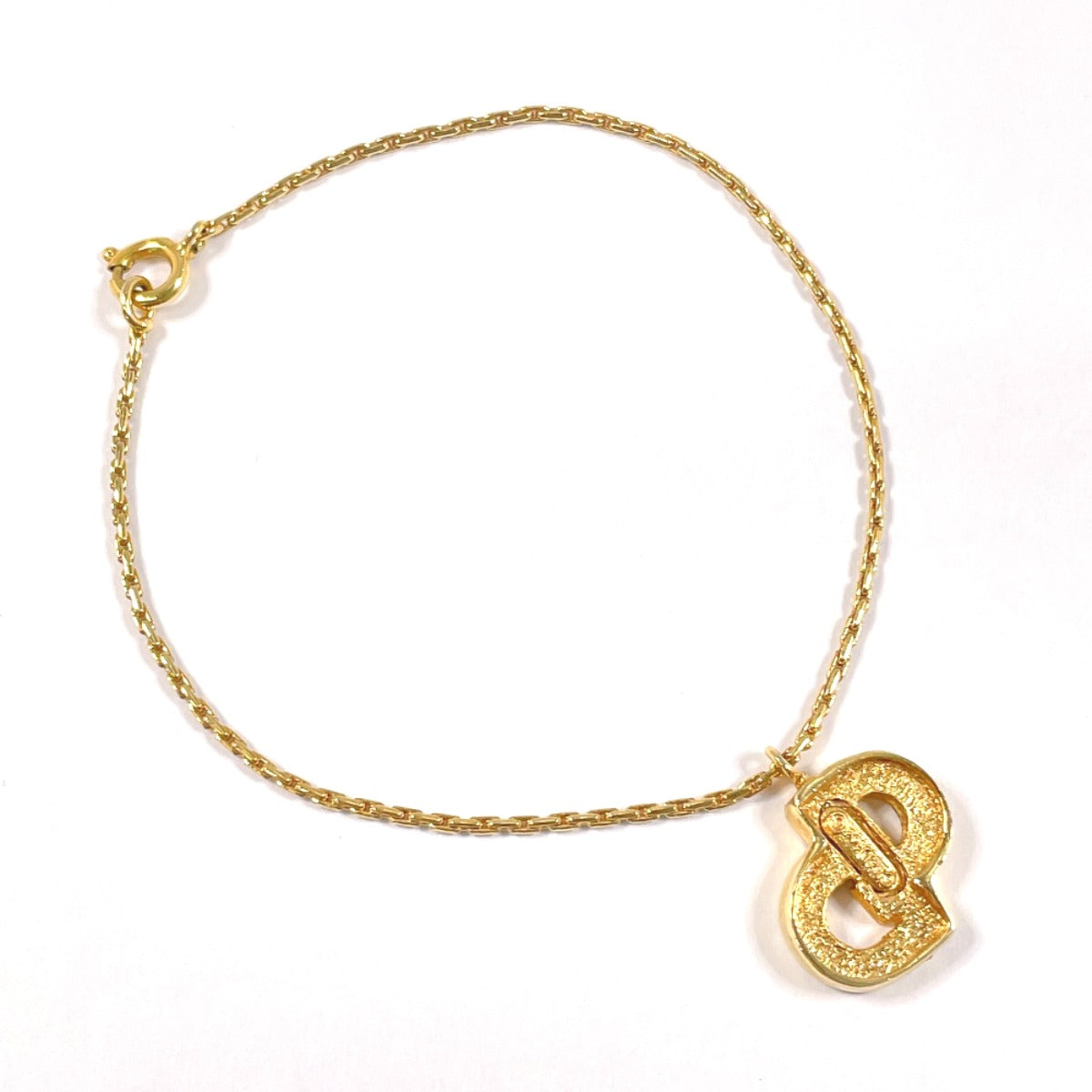 Christian Dior Bracelet Metal, Rhinestone Gold Cd Logo Women