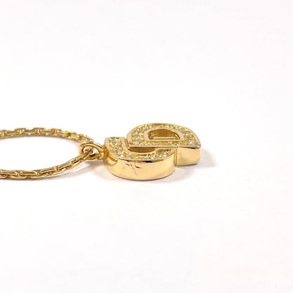 Christian Dior Bracelet Metal, Rhinestone Gold Cd Logo Women