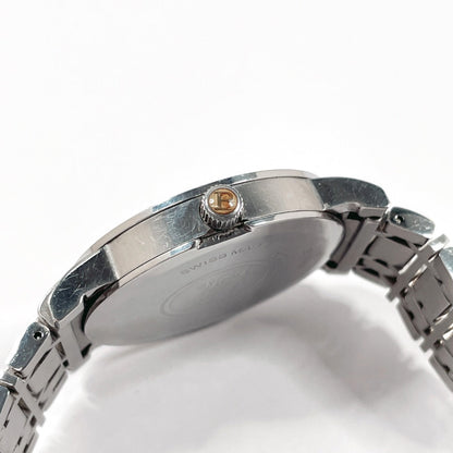 Burberry Watches Quartz Bu1364 Stainless Steel Silver Heritage Black Dial