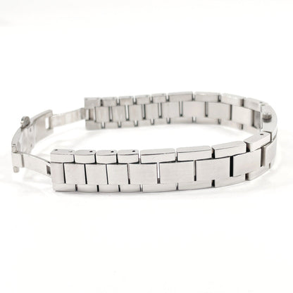 Gucci Watches Quartz 4600L Stainless Steel Silver Black Dial