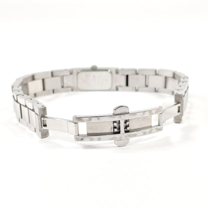 Gucci Watches Quartz 4600L Stainless Steel Silver Black Dial