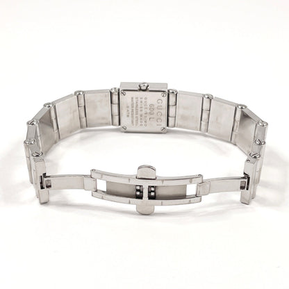 Gucci Watches Quartz 600L Stainless Steel Silver Black Dial