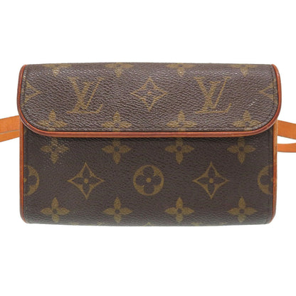 Louis Vuitton Waist Bag M51855 Monogram Canvas Brown Monogram Florentine Women